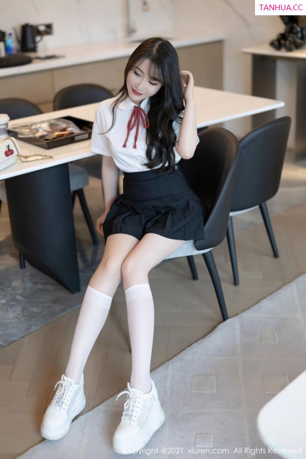 谢芷馨  绯月樱深圳旅拍 清纯的JK制服第5张图片